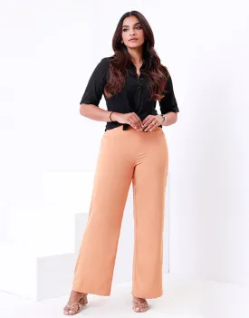 Elastic Waist Pant with Regular Cut