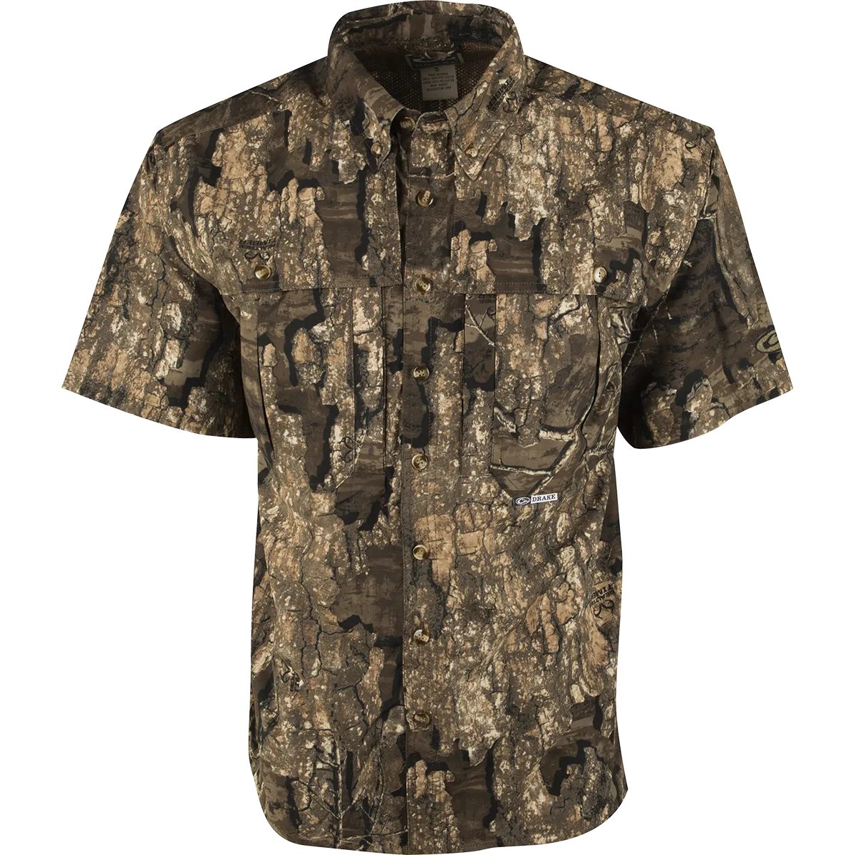 EST Camo Wingshooter's Short Sleeve Shirt - Realtree