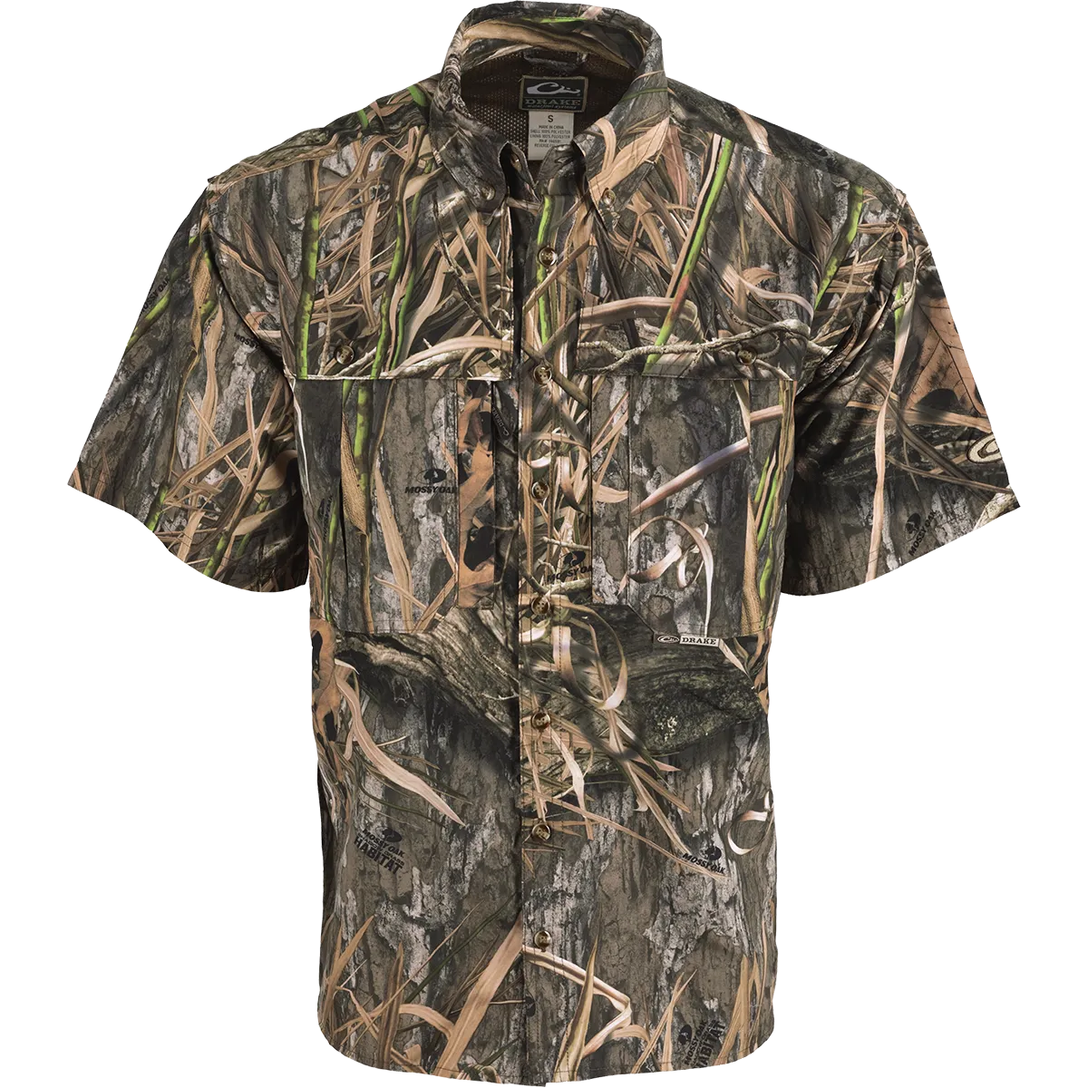 EST Camo Wingshooter's Short Sleeve Shirt - Realtree