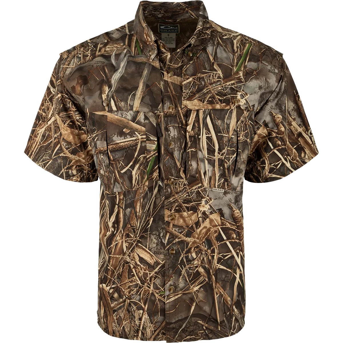 EST Camo Wingshooter's Short Sleeve Shirt - Realtree