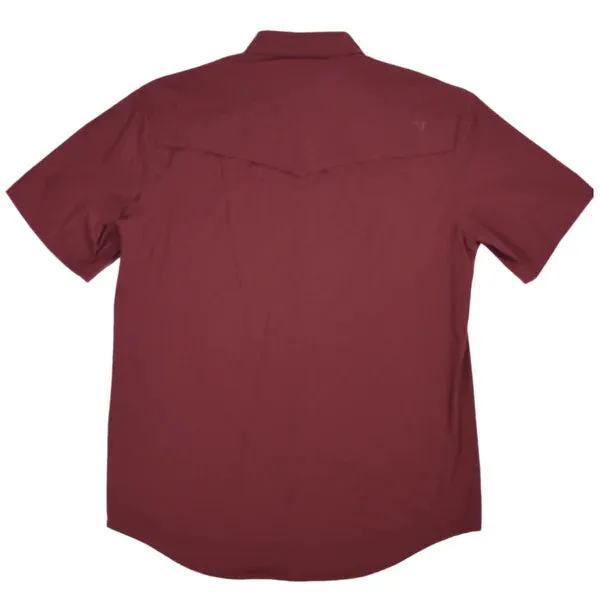 Ferrell Maroon Short Sleeve Shirt