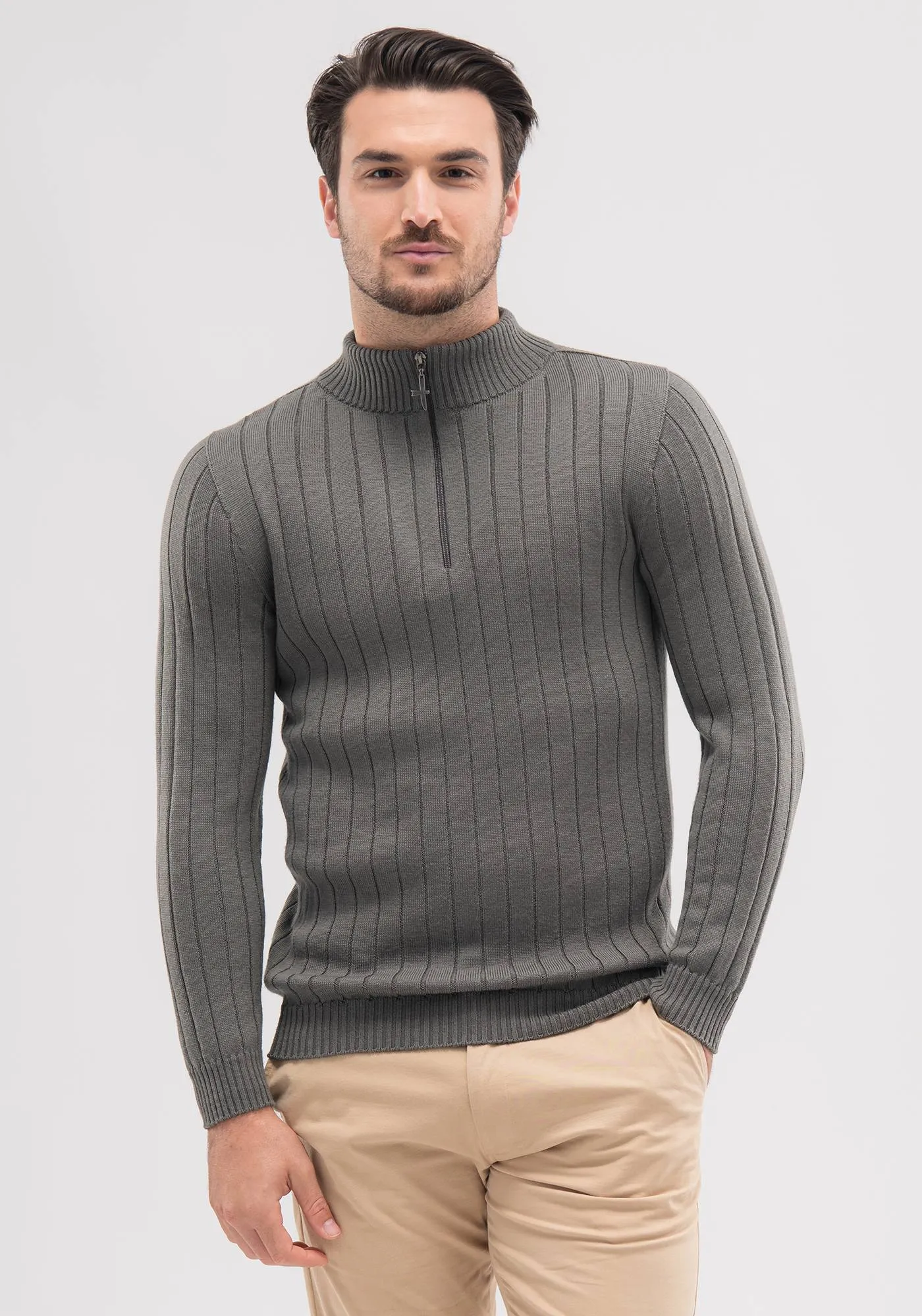 Finn Merino Zip Sweater