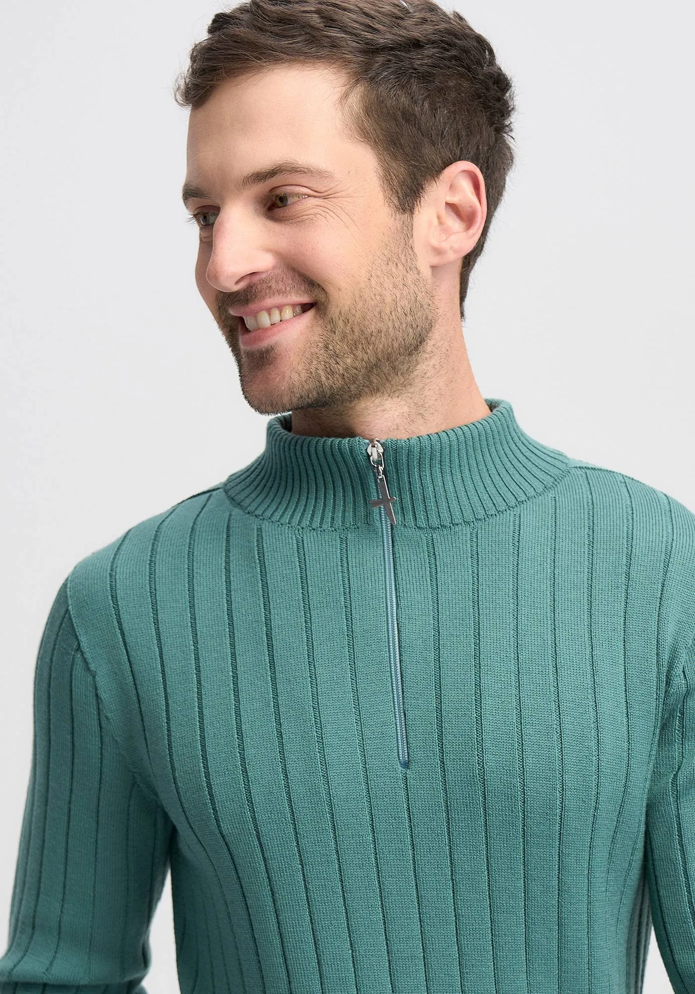 Finn Merino Zip Sweater