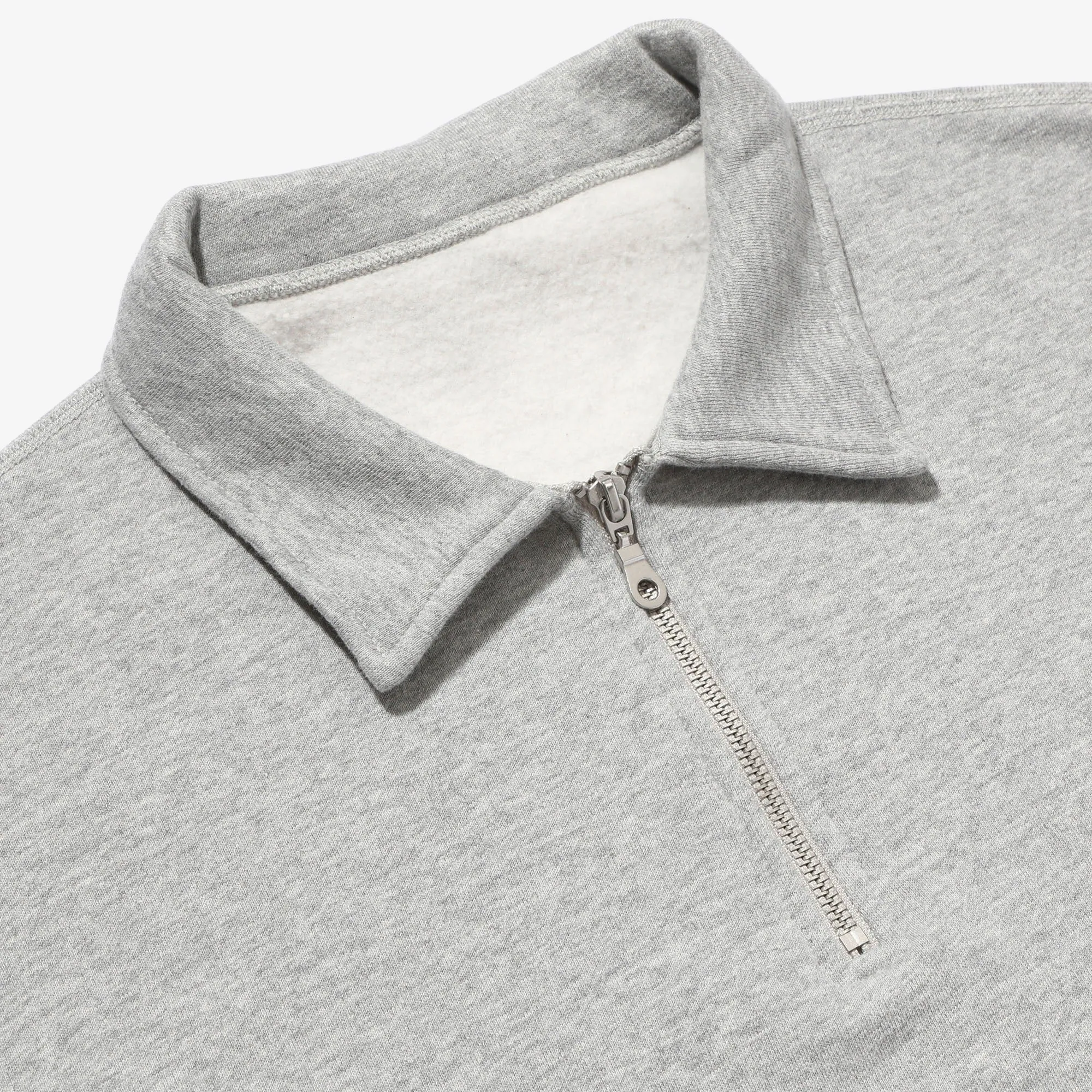 Fleece 1/4 Zip - Light Grey