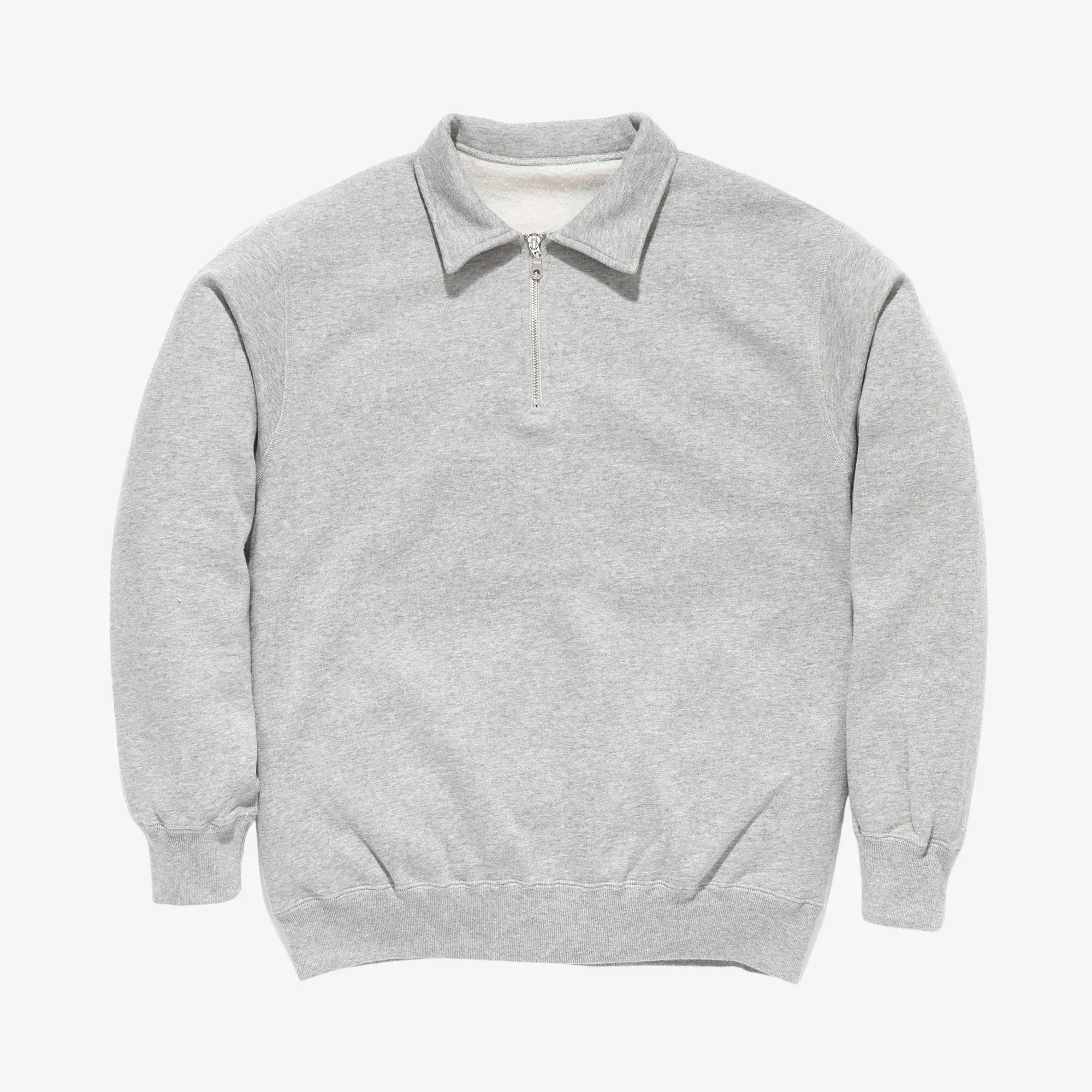 Fleece 1/4 Zip - Light Grey