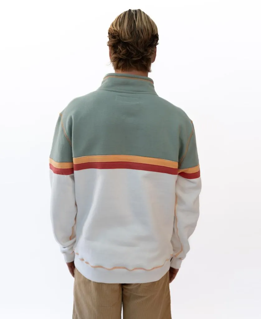 Fleece 1/4 Zip Top | Off White