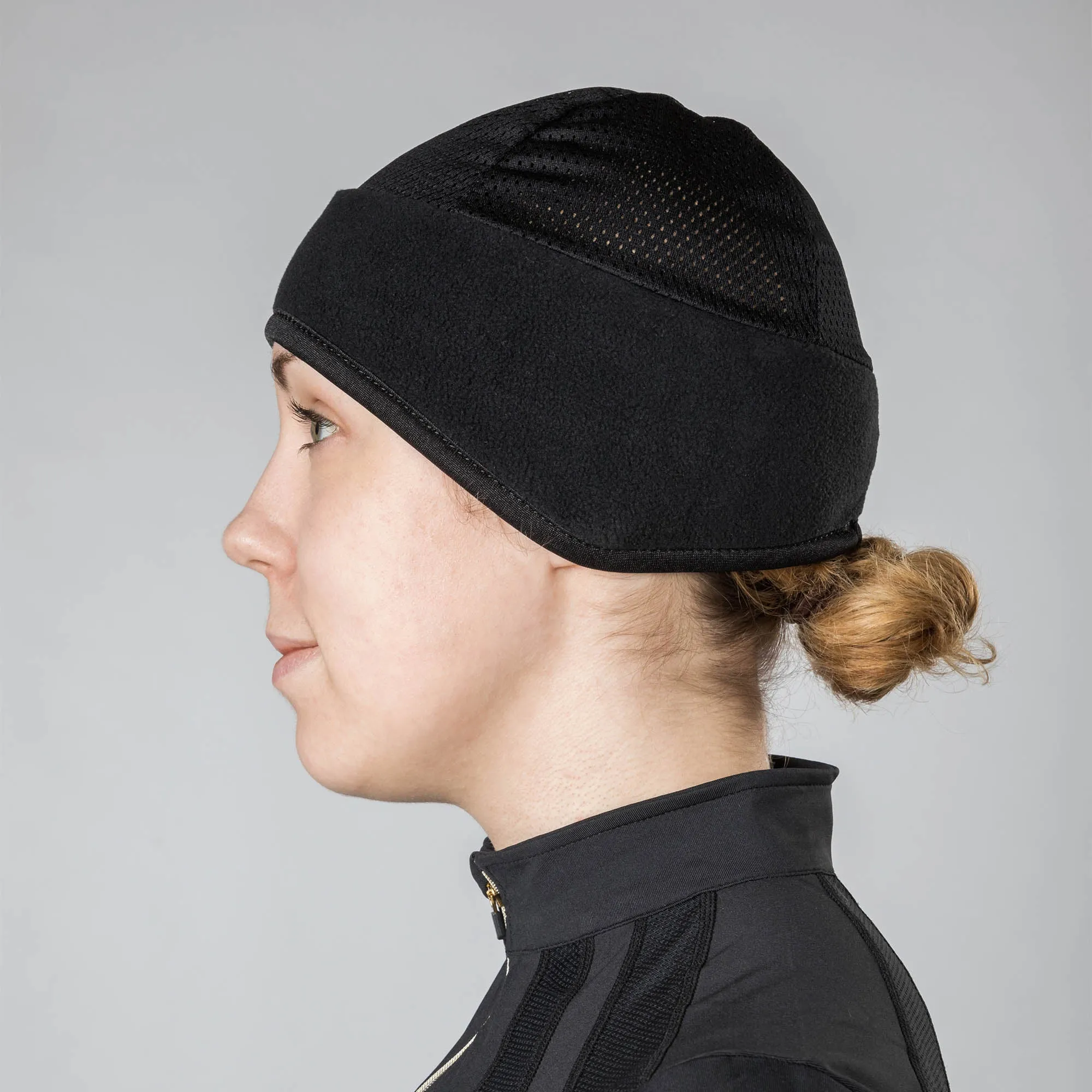 Fleece Headband with Mesh Top