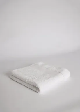 Luxurious White Cotton Bath Towel - Foxford Premium Quality