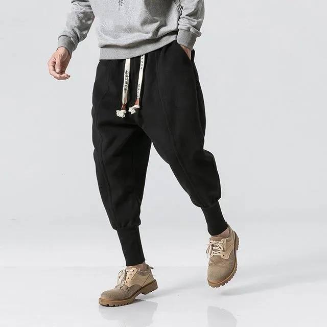 Fukai Wool Designer Joggers