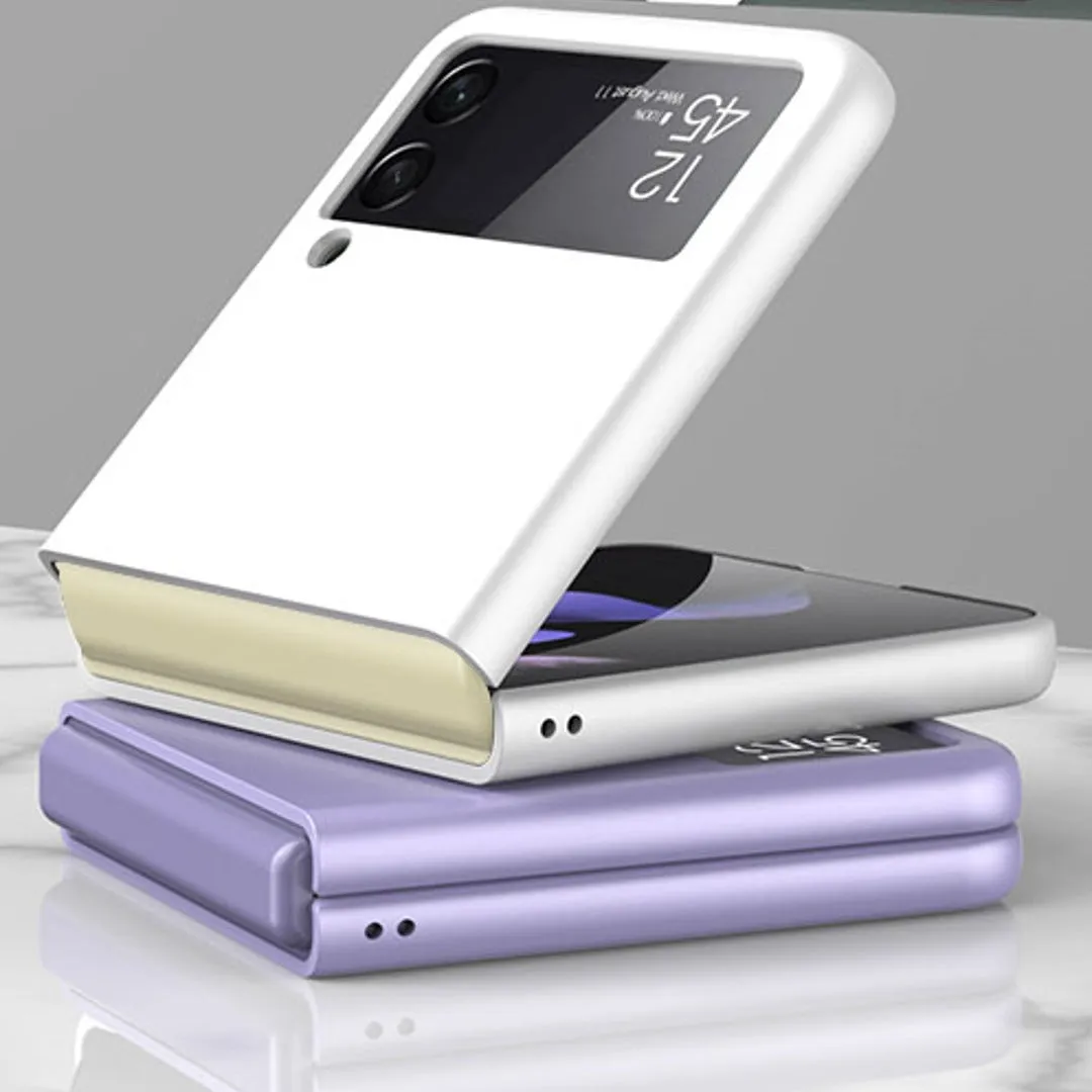 Galaxy Z Flip Series Ultra Thin Hard Back Shell Case