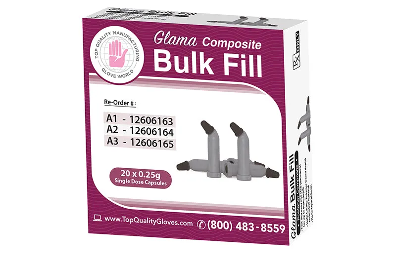 GlamaComp Bulk Fill Restorative Composite Unit Dose