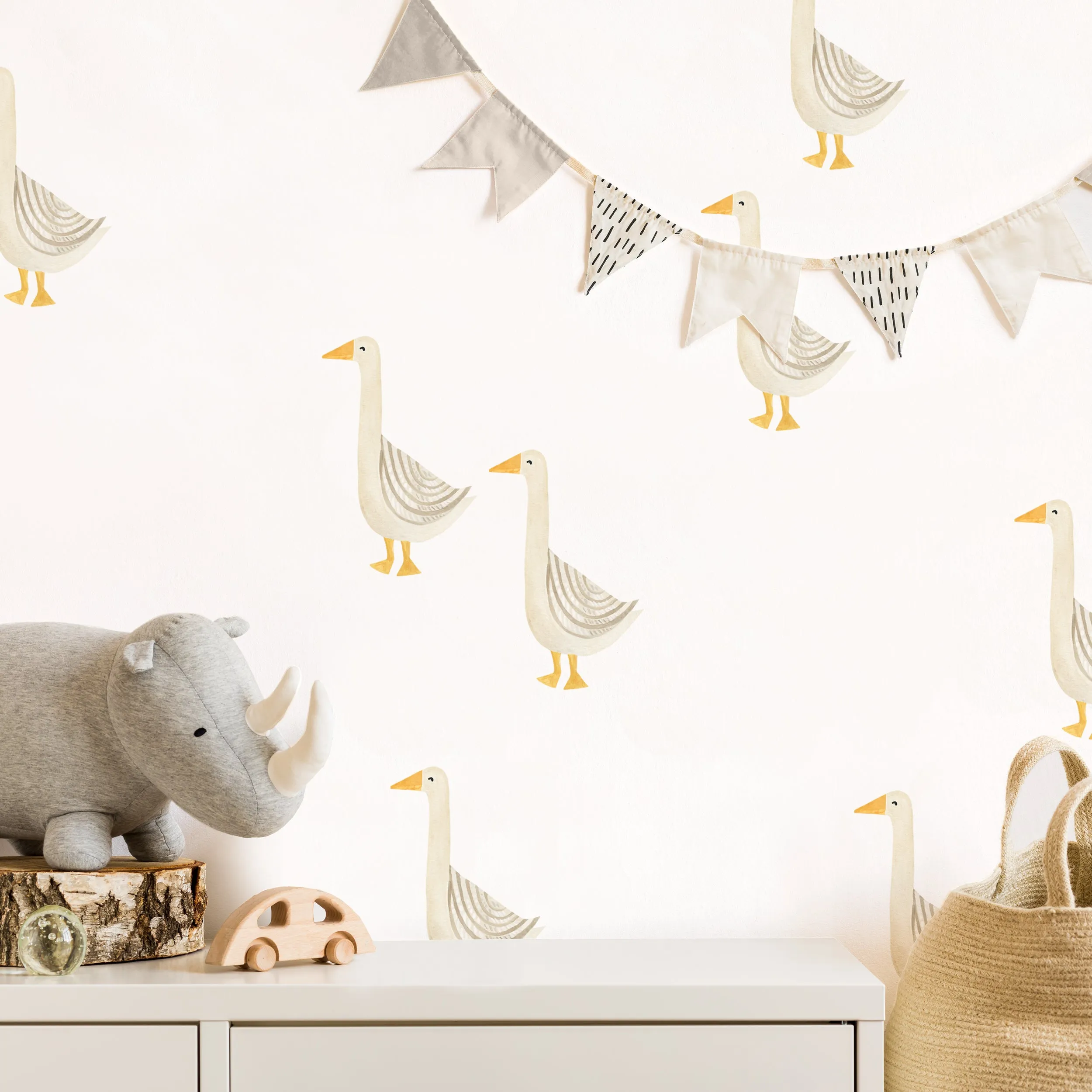 Goose Toss Wall Decal Set