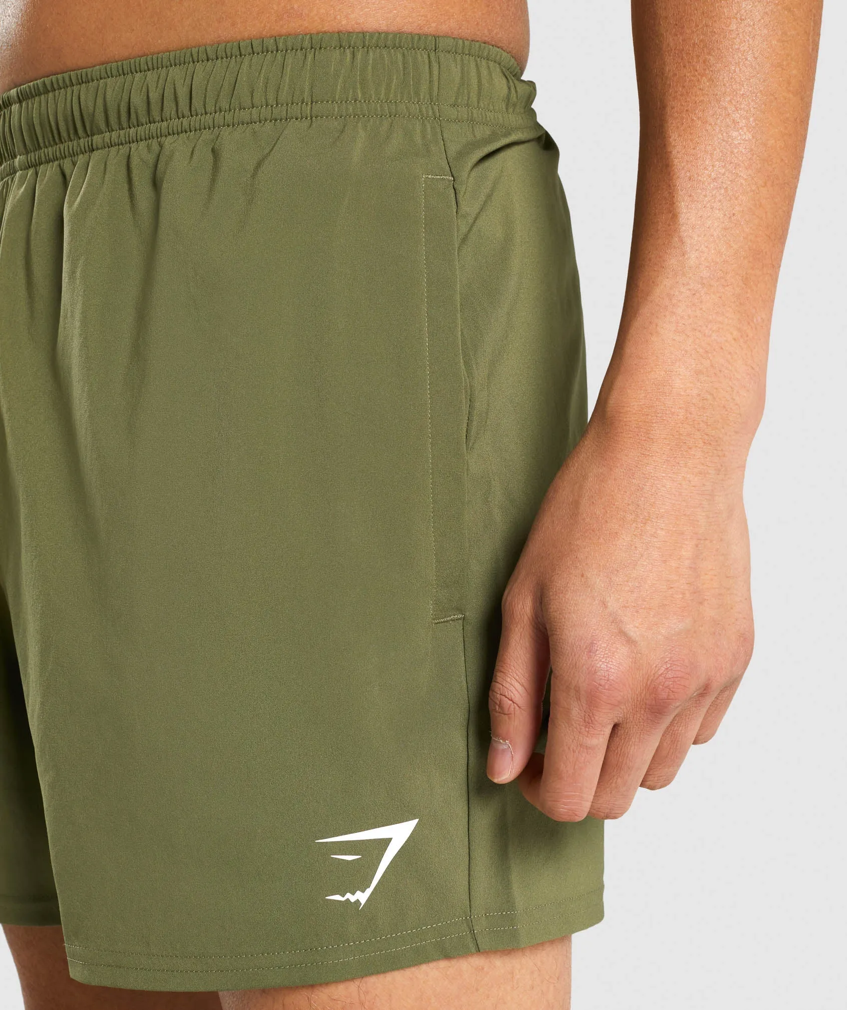 Gymshark Arrival 5" Shorts - Dark Green