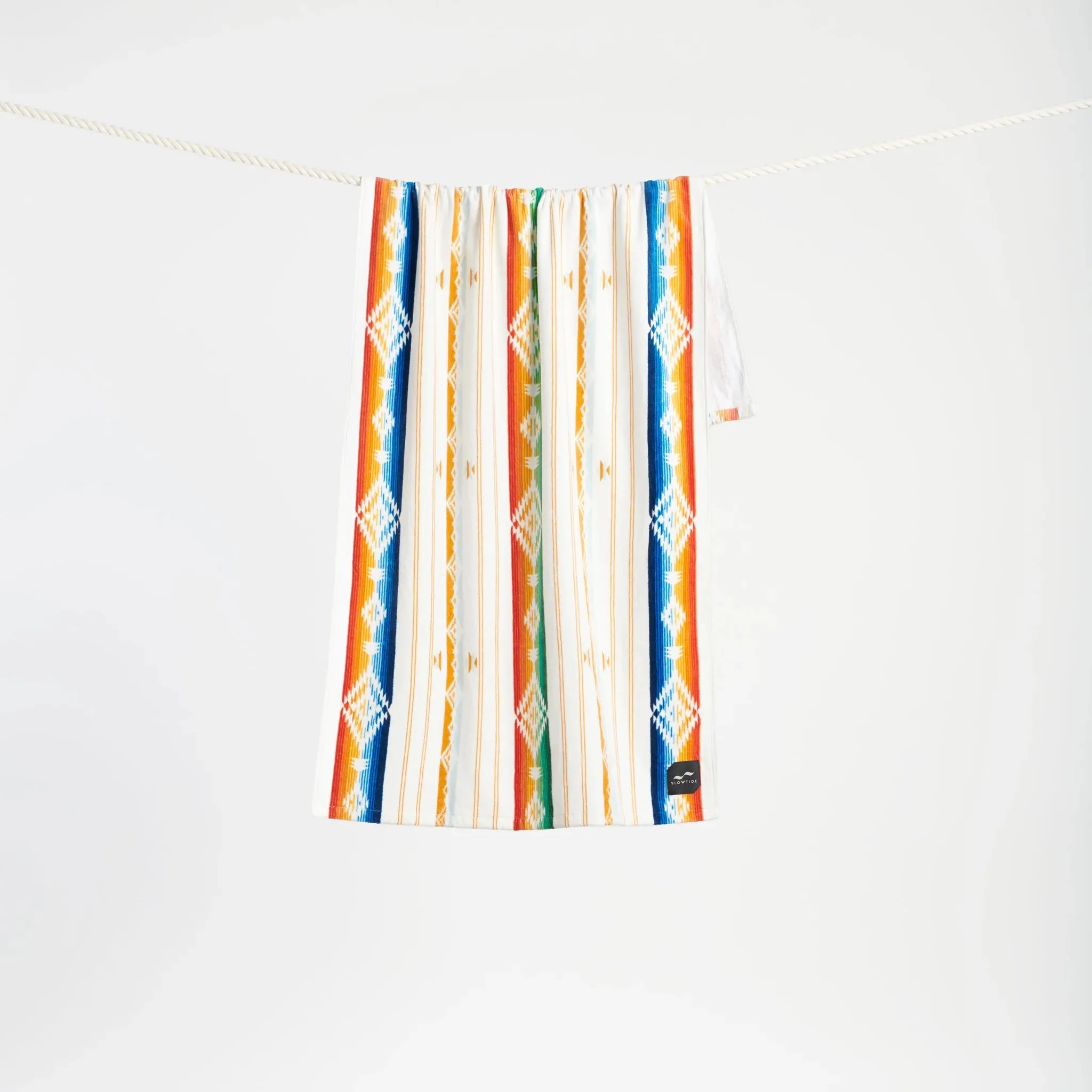 Harlow-Beach-Towel Off White - Classic