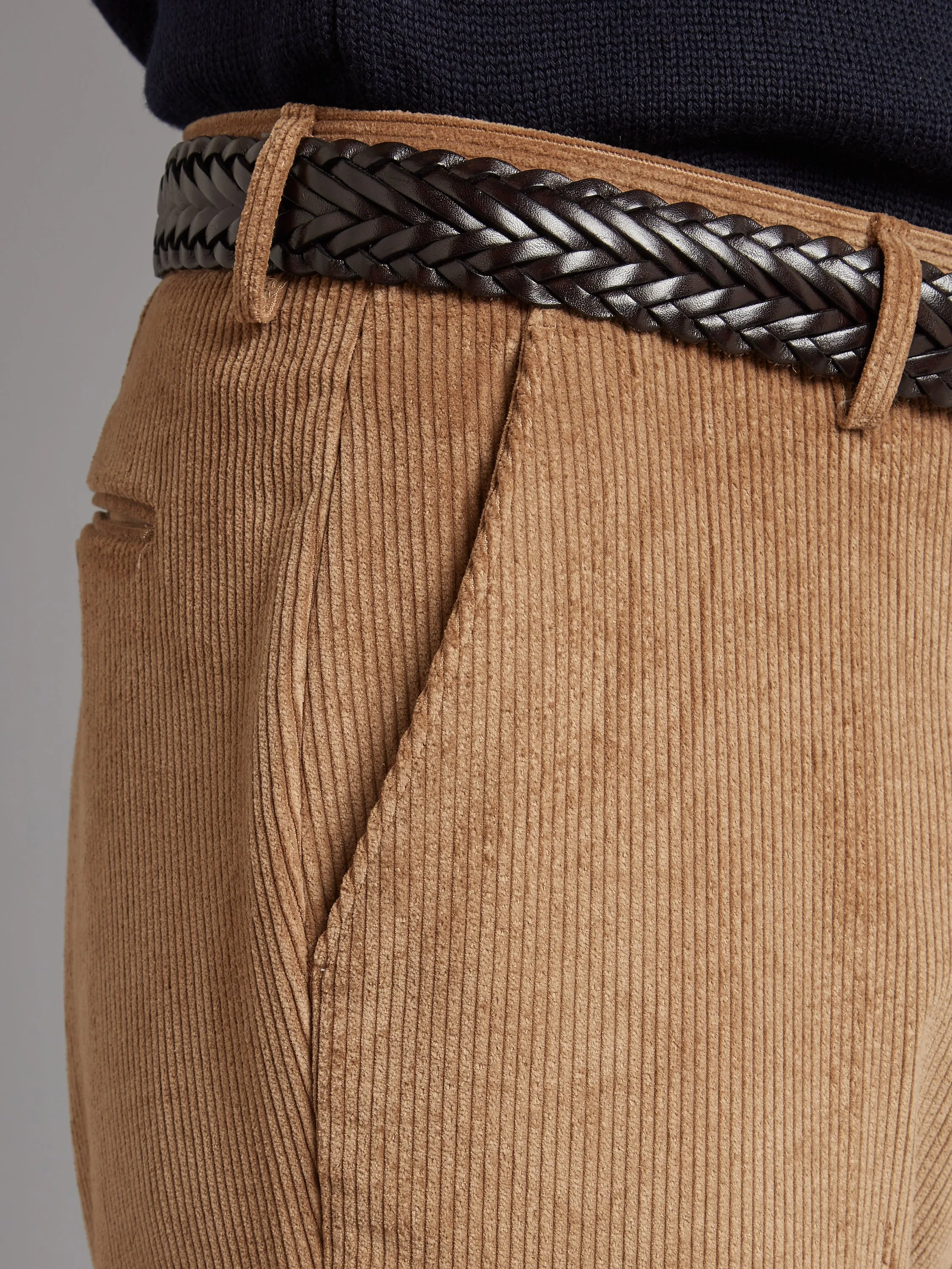 Heavyweight Corduroy Pants - Beige