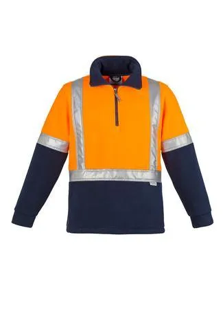 HI VIS Polar Fleece - SHOULDER TAPED