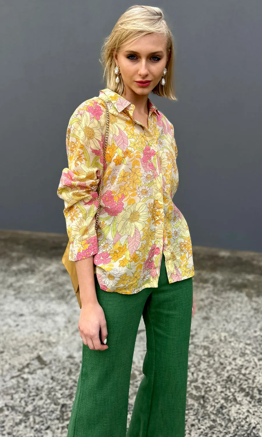 hoss Panna Floral Shirt