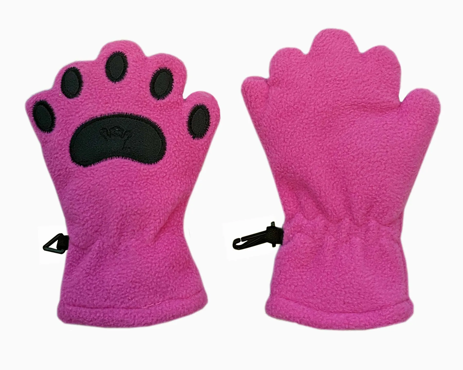 Infant & Toddler Fuchsia Fleece Mittens