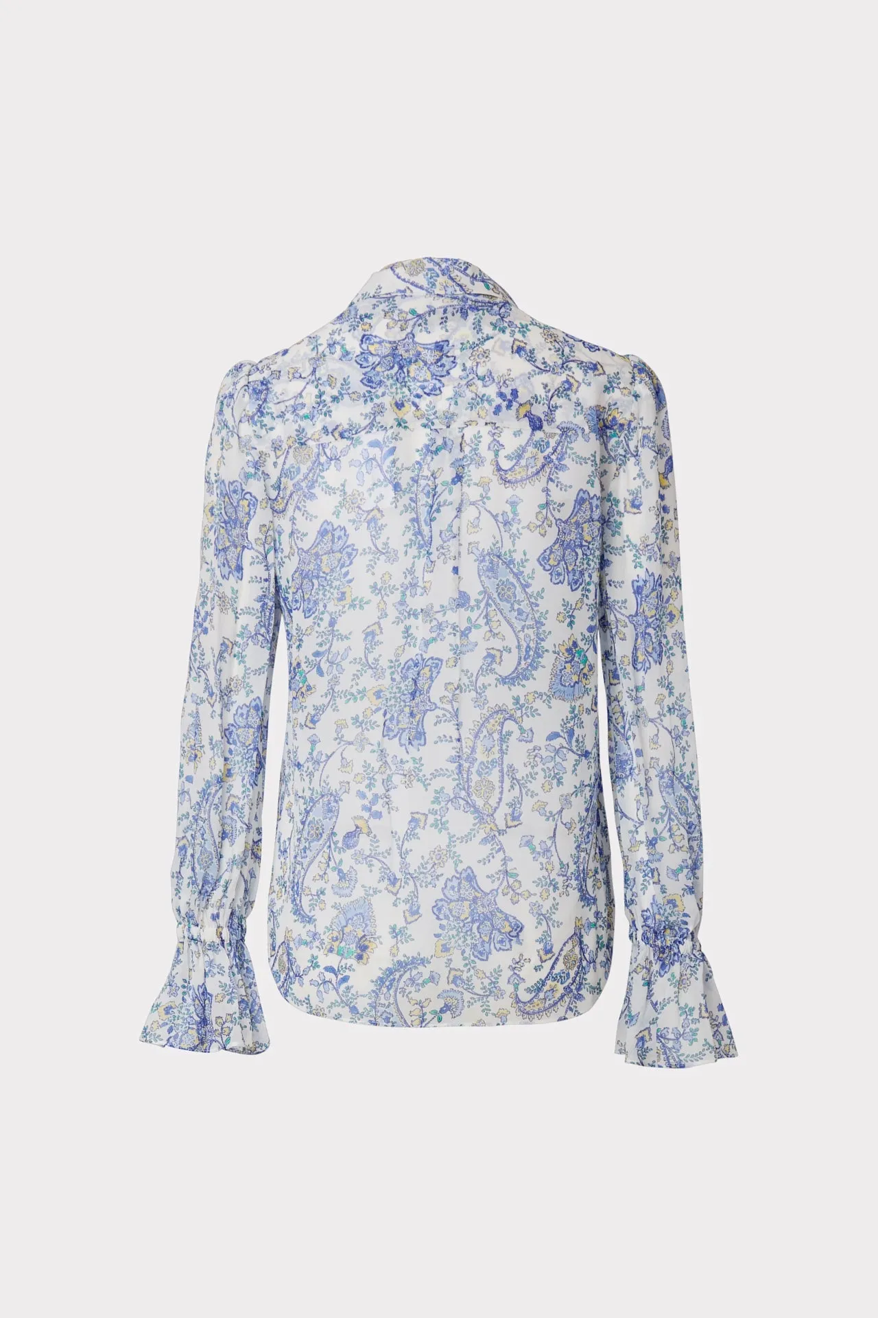 Lacey Sketched Paisley Blouse