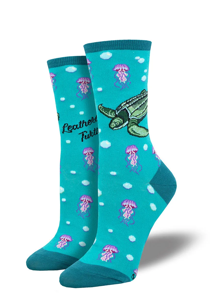 Leatherback Turtle Women's Socks