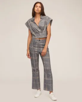 Lennon Lightweight Flannel Flare Pant