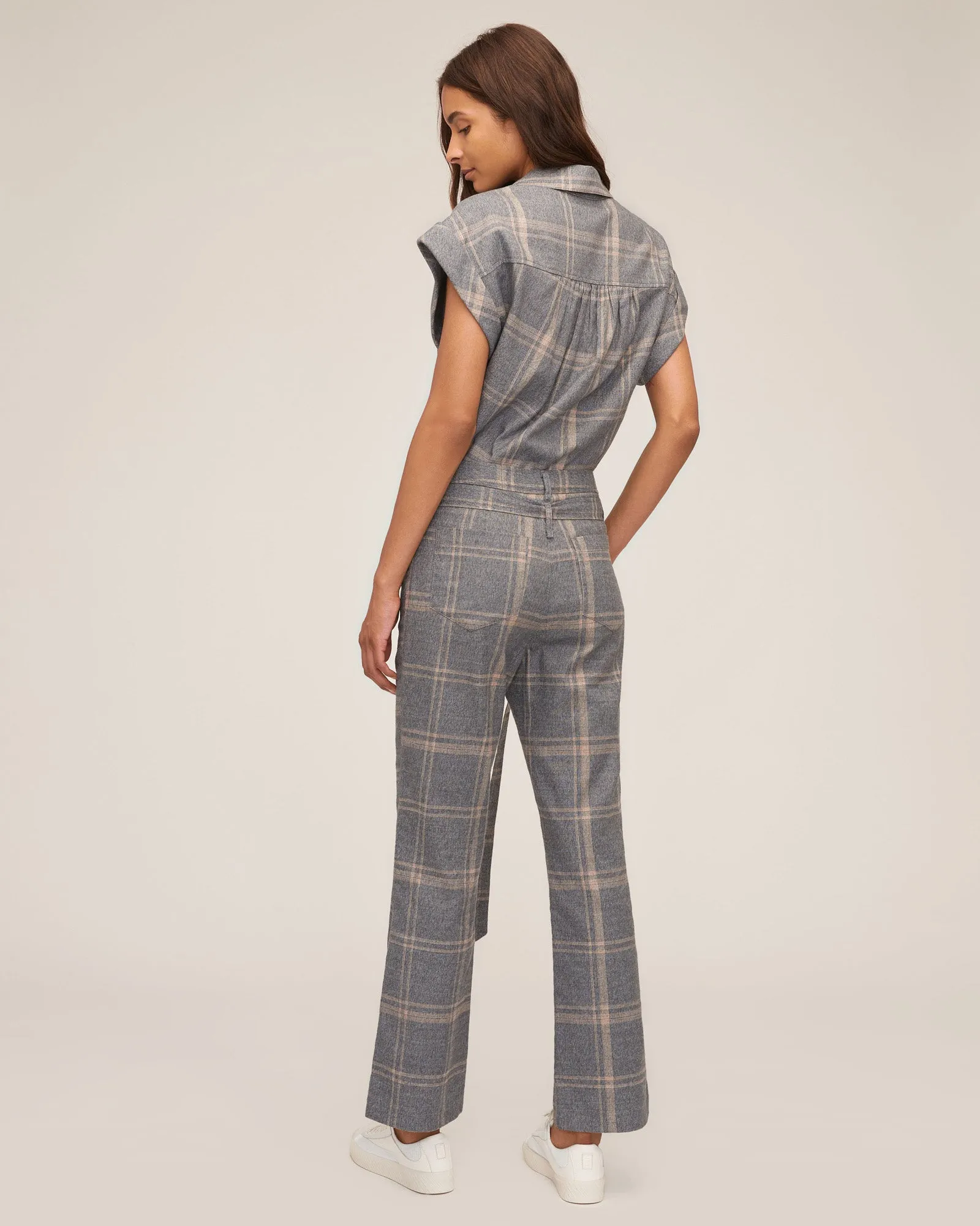 Lennon Lightweight Flannel Flare Pant