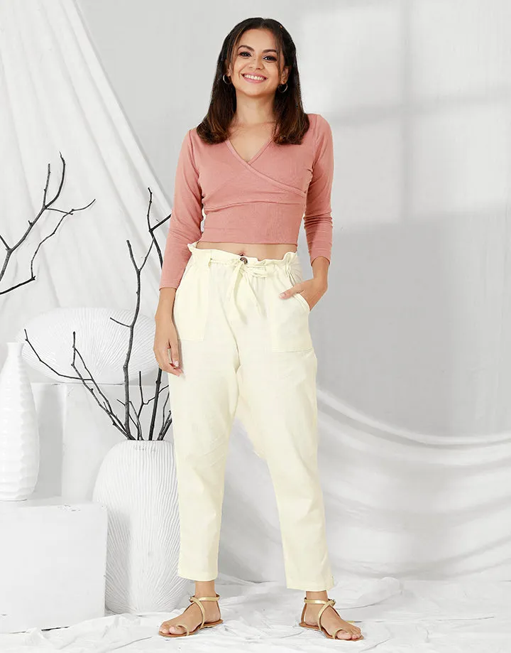 Linen Pant with Front Pockets