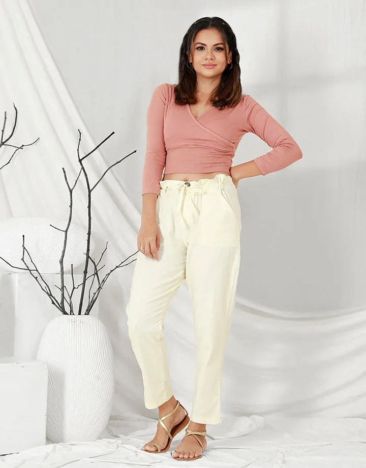 Linen Pant with Front Pockets