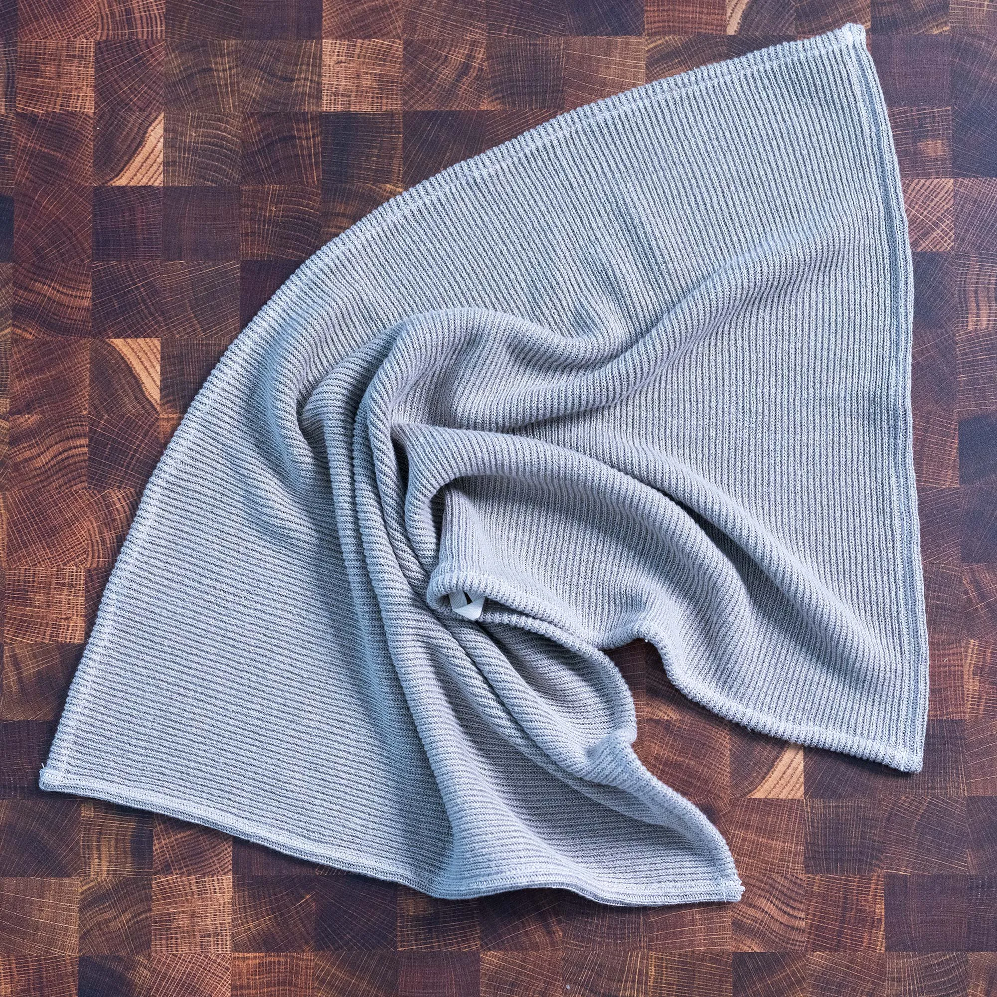 LONDONBERRY 100% Organic Linen Knit Hand Towel | Kitchen Towel (OC Thread) (No Plastic, No Synthetics) (100% Biodegradable)