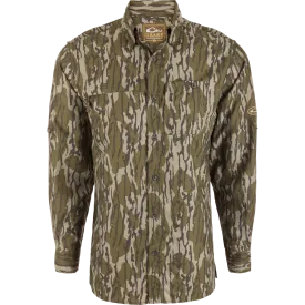 Long-Sleeved Flyweight Camo Hunting Shirt