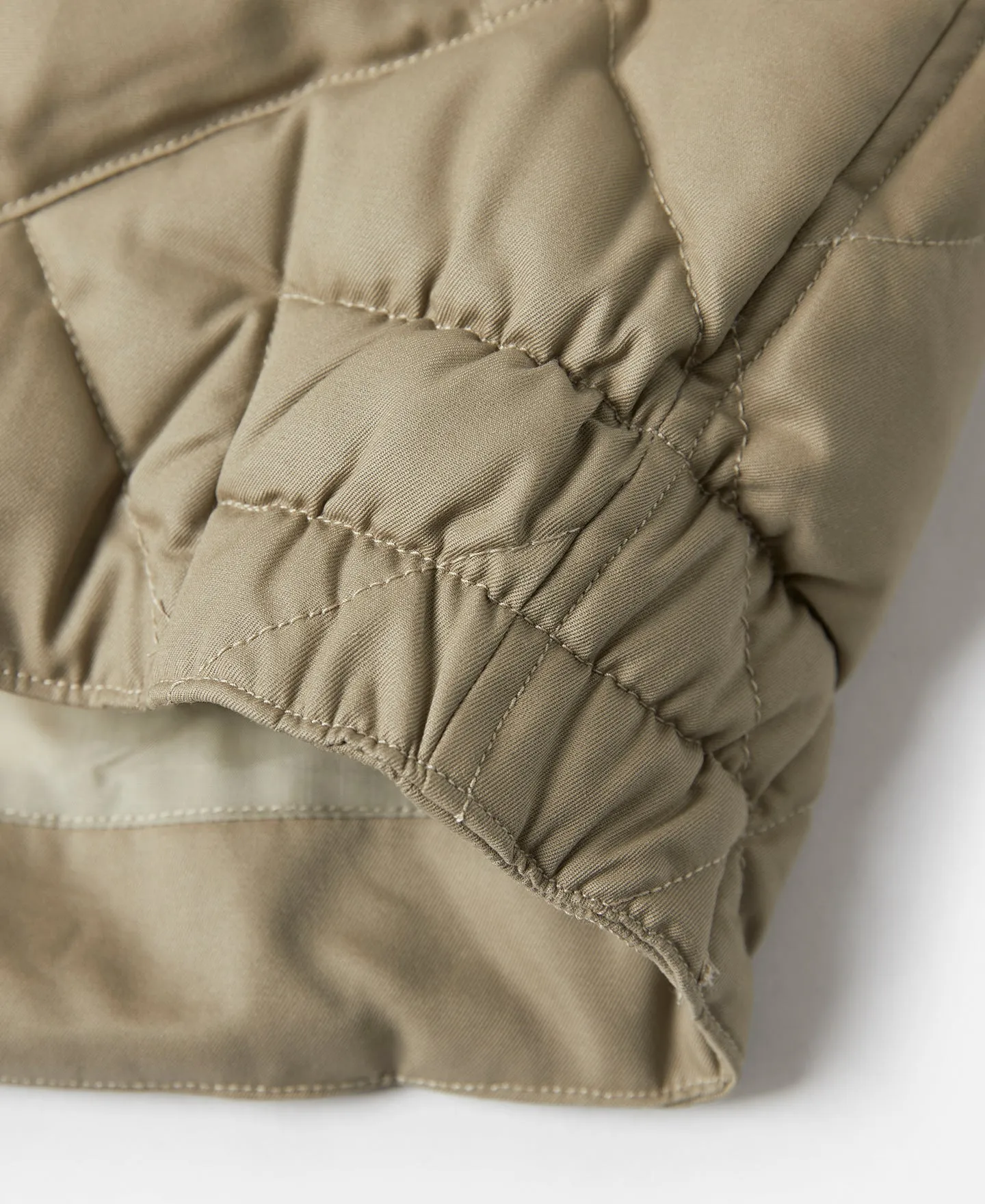 Lot 353 1950s Quilted Down Jacket - Camel