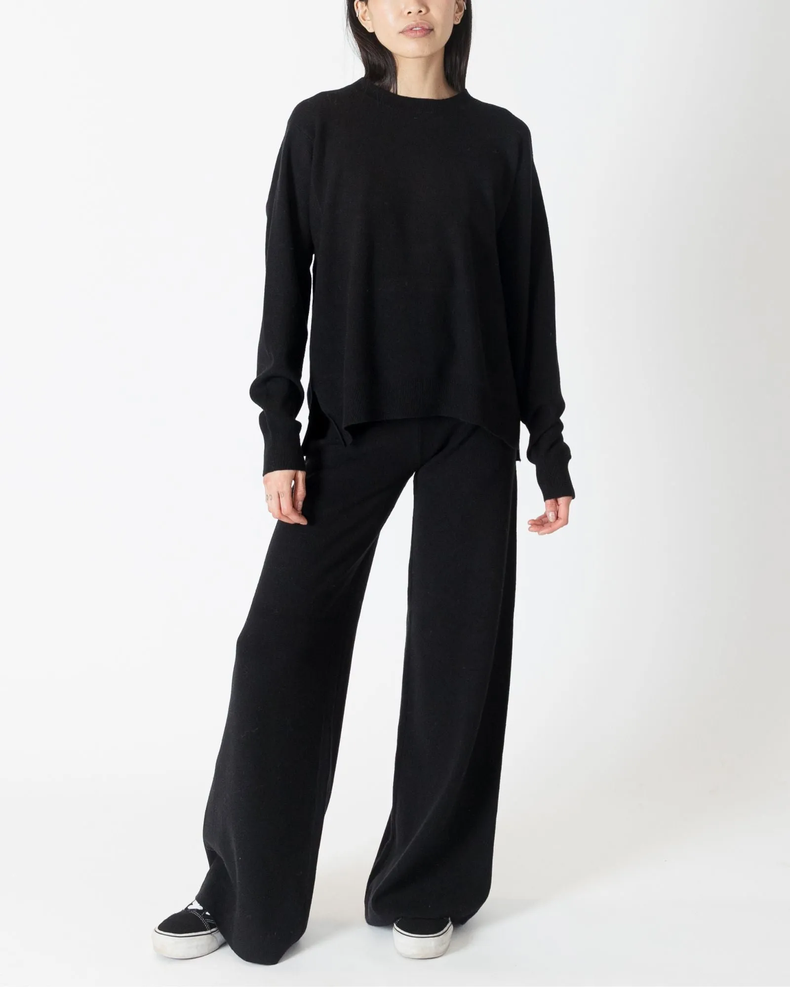 Lyla and Luxe Pico Wide Leg Knit Pant