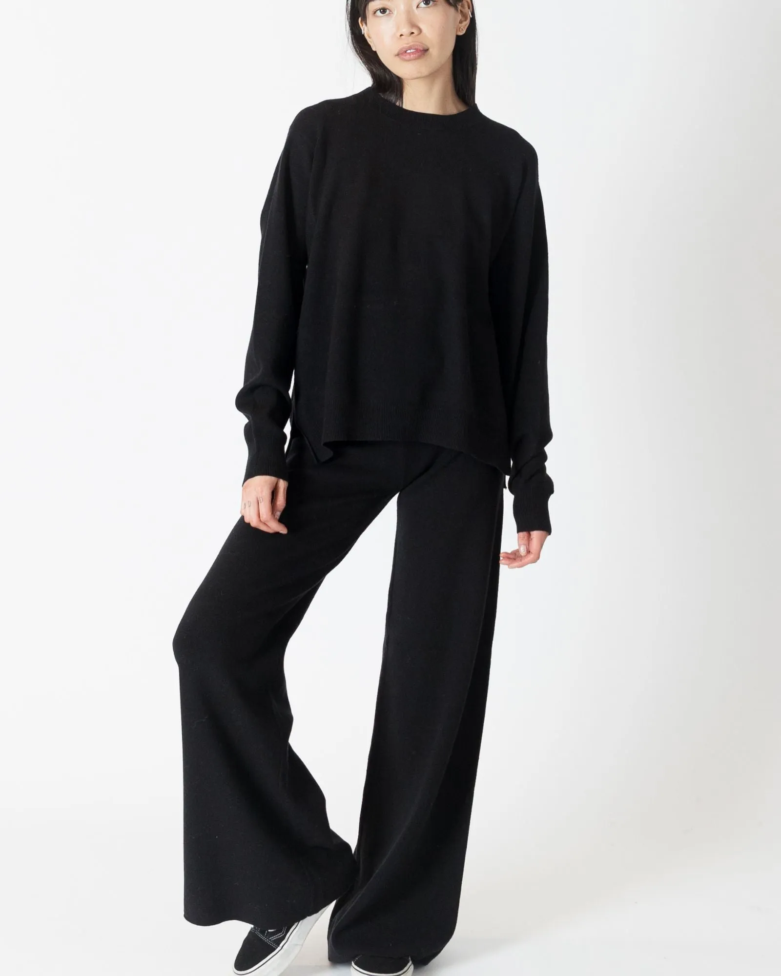 Lyla and Luxe Pico Wide Leg Knit Pant