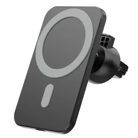 Magnetic (MagSafe) Wireless Charging Car Vent Mount - Black