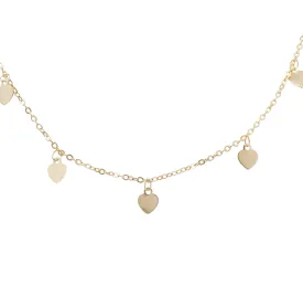 Marla Mini Hearts Necklace