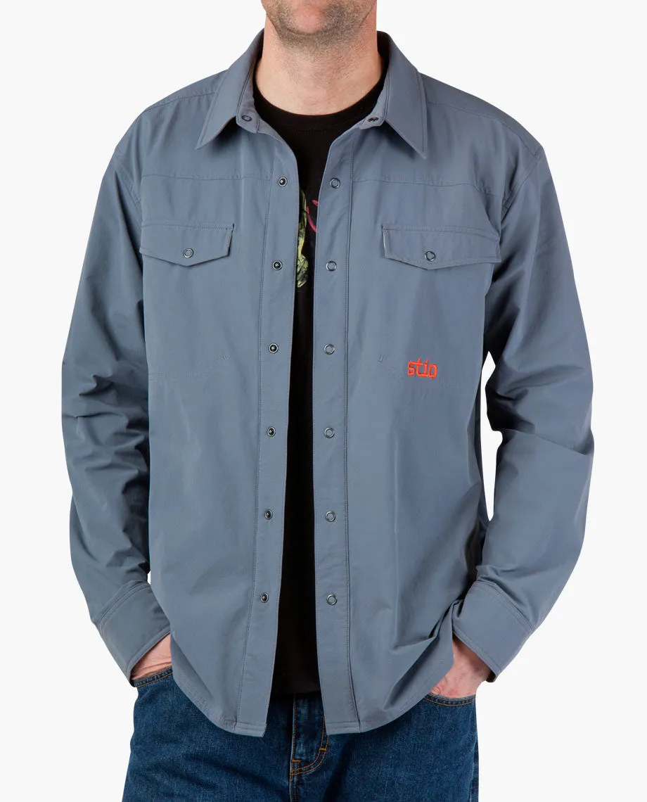 Men's Crester Soft Shell Snap Shirt - 2014