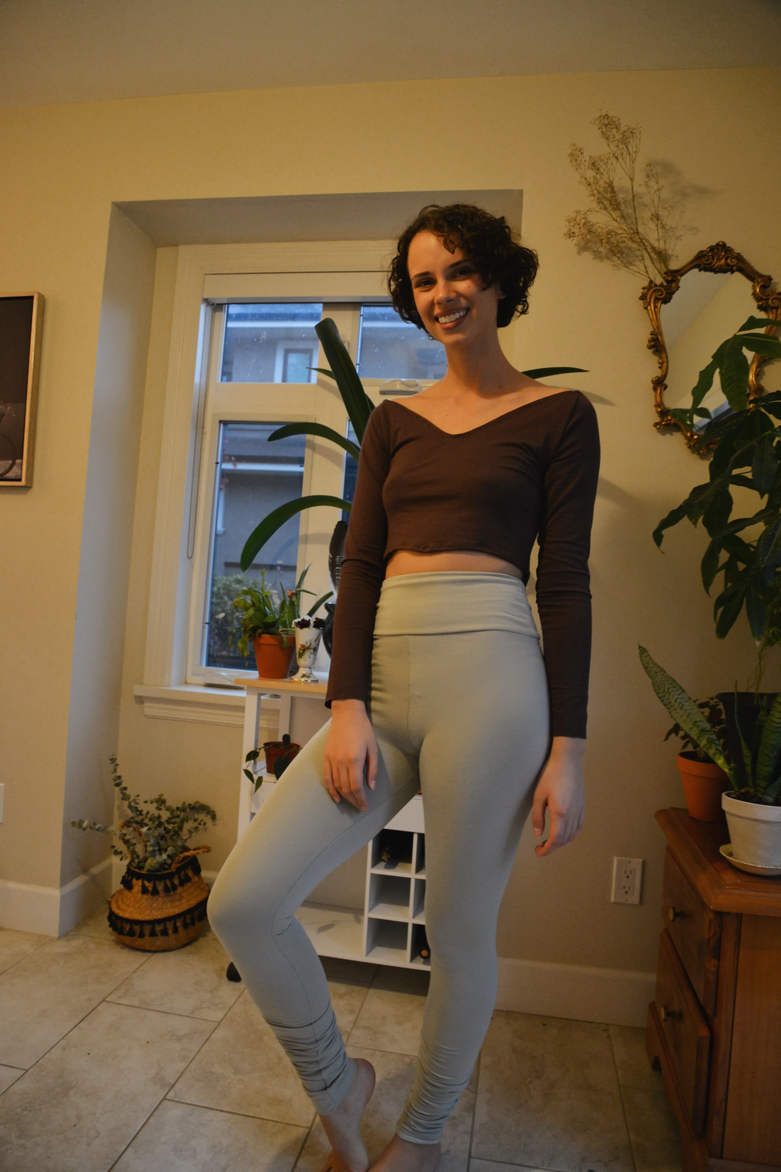 Natural Fleece Leggings