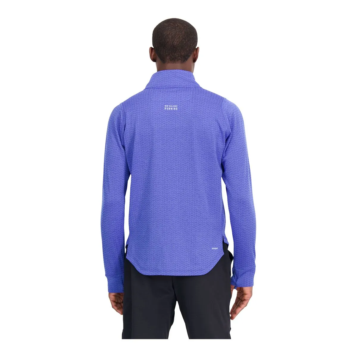 New Balance Men's Heat Grid Half Zip Long Sleeve