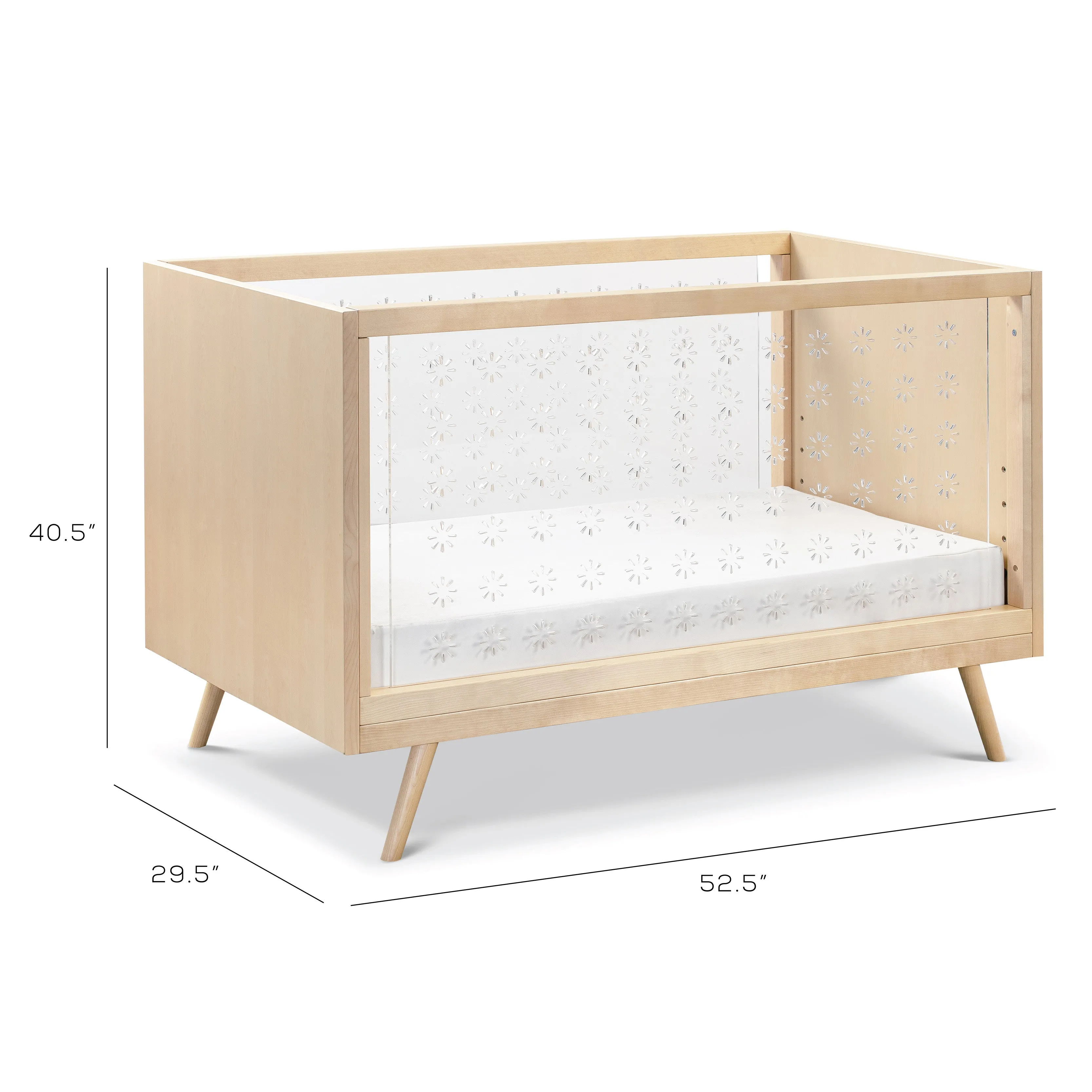 Nifty Clear 3-in-1 Crib