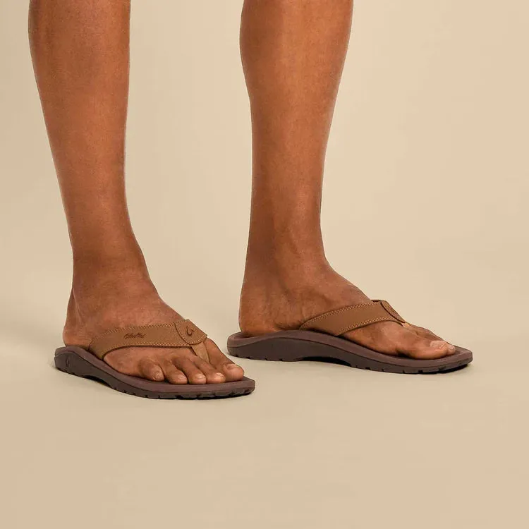 OluKai Ohana Sandal - Tan / Dark Java