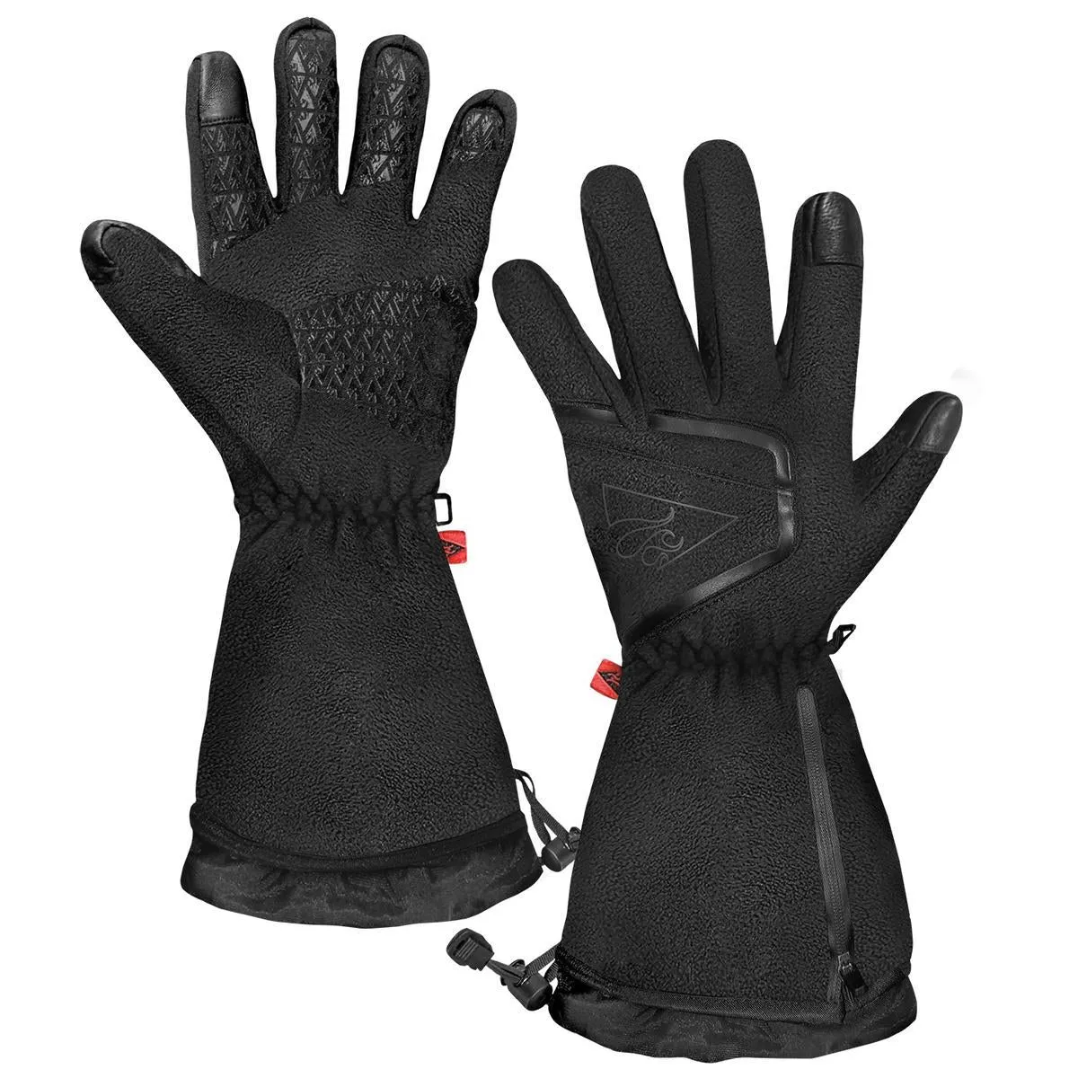 Open Box ActionHeat AA Women's Fleece Heated Gloves 2.0