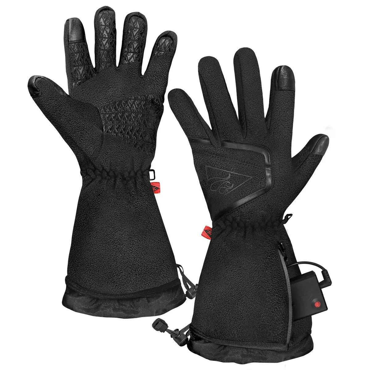 Open Box ActionHeat AA Women's Fleece Heated Gloves 2.0