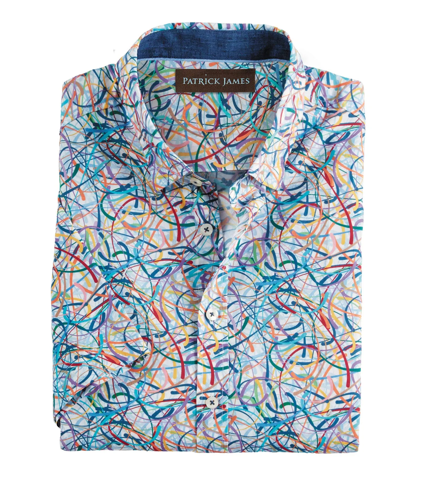 Patrick James Doodling Print Shirt