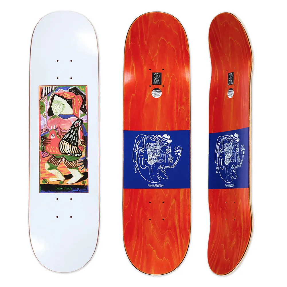 Polar Dane Brady Pigeons Skateboard Deck