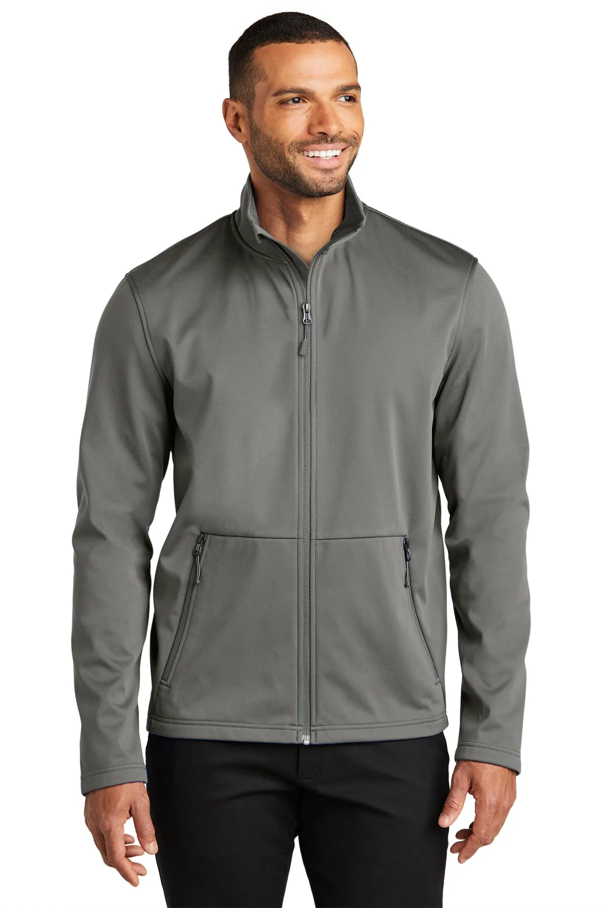 Port Authority Flexshell Custom Jackets, Smoke Grey