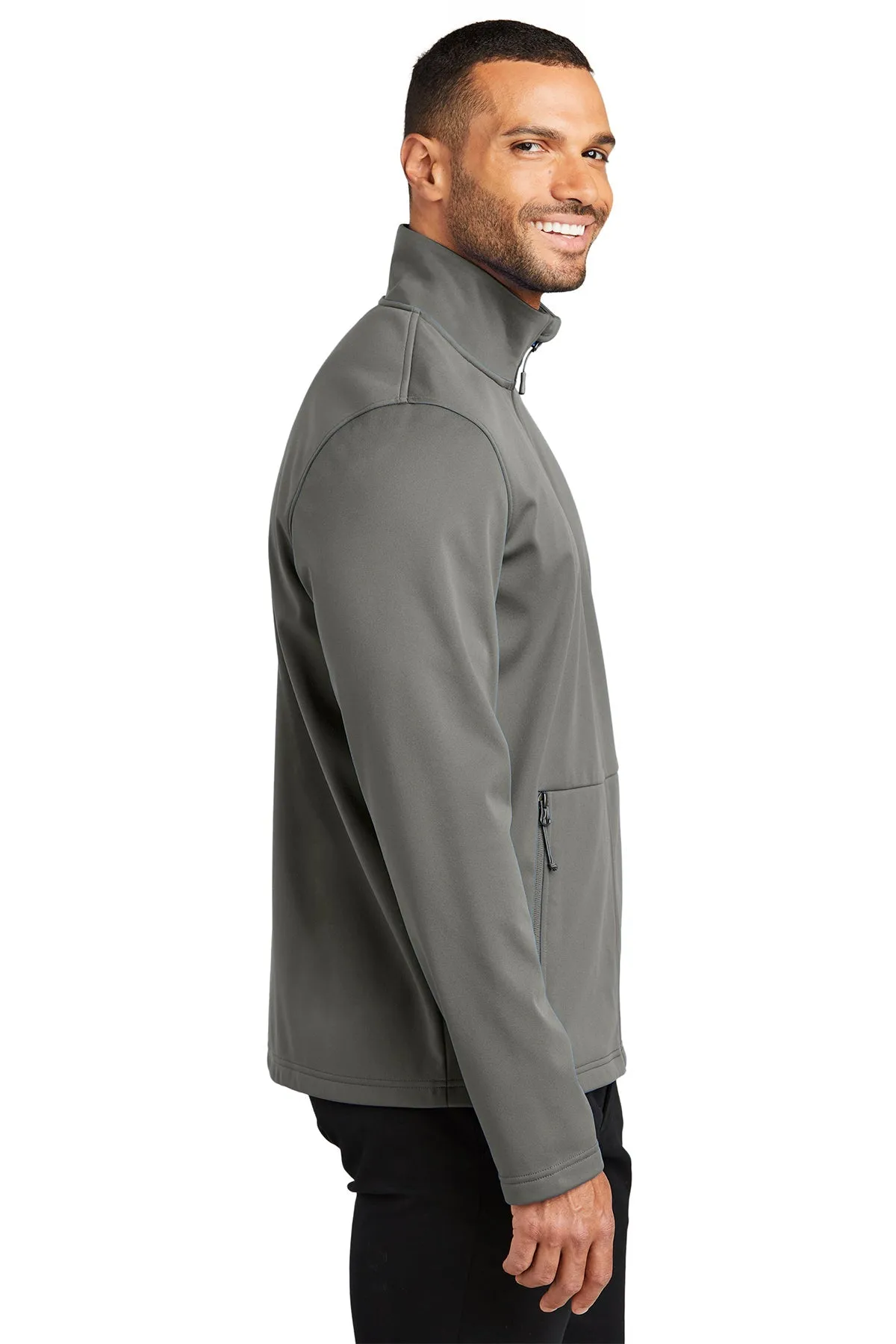 Port Authority Flexshell Custom Jackets, Smoke Grey