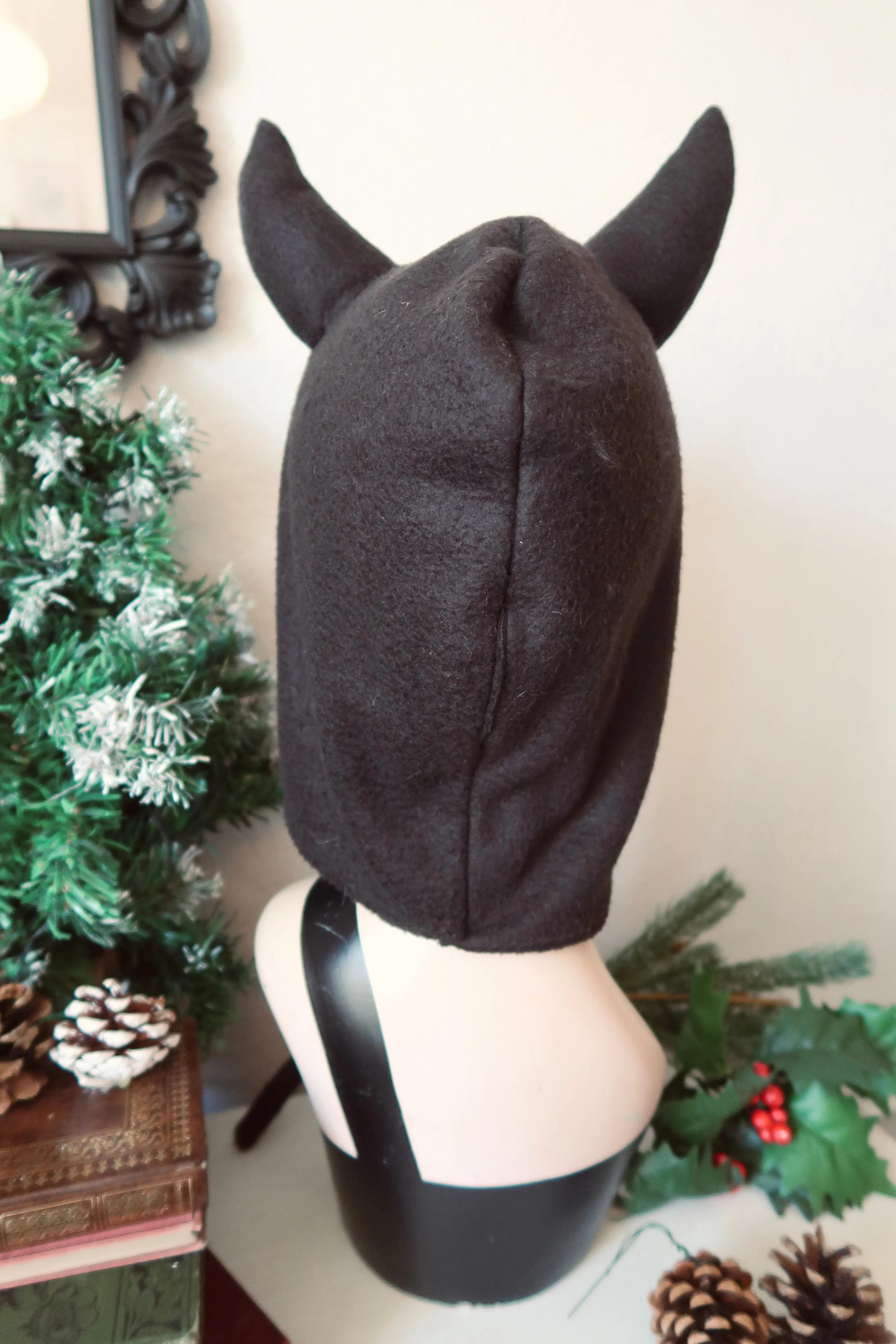 PRE-ORDER Krampus Bonnet in Black