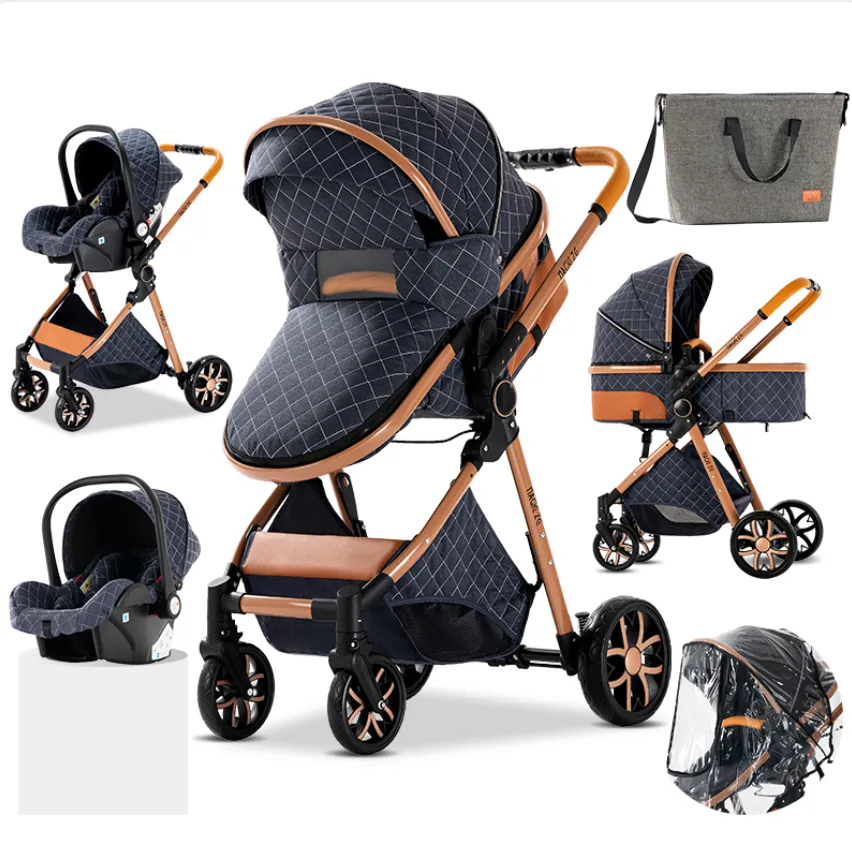 Premium 3-in-1 Stroller