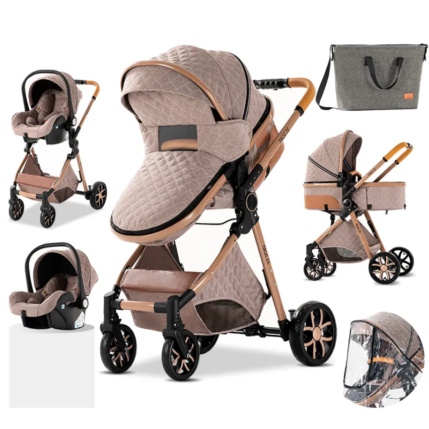 Premium 3-in-1 Stroller