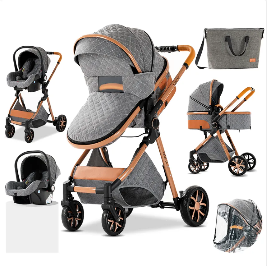 Premium 3-in-1 Stroller